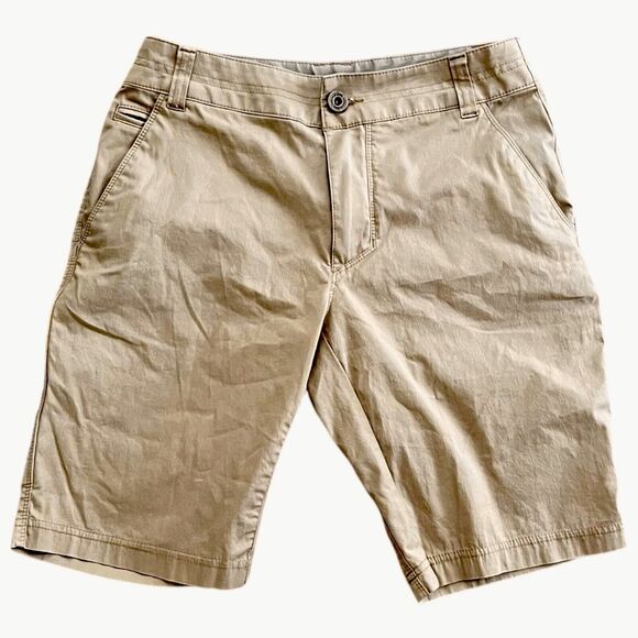 Kuhl Shorts Mens Size 28 Resistor Lite Chino Stretch Hiking Outdoor Beige - Picture 1 of 5